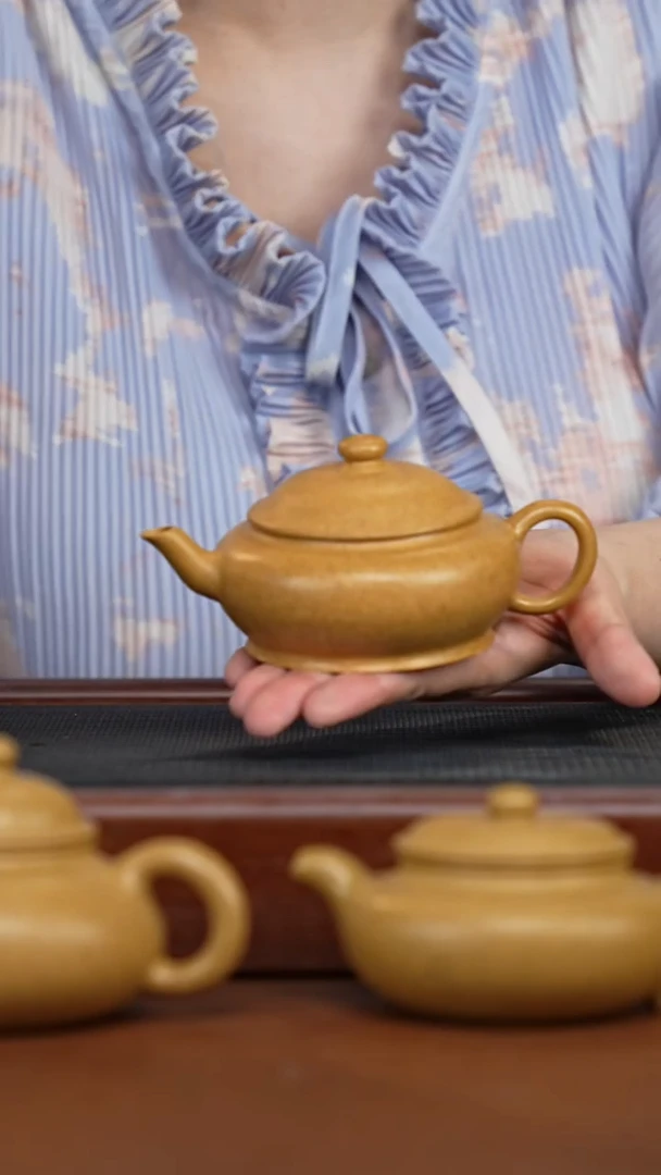 茶壶紫砂黄金段宫灯