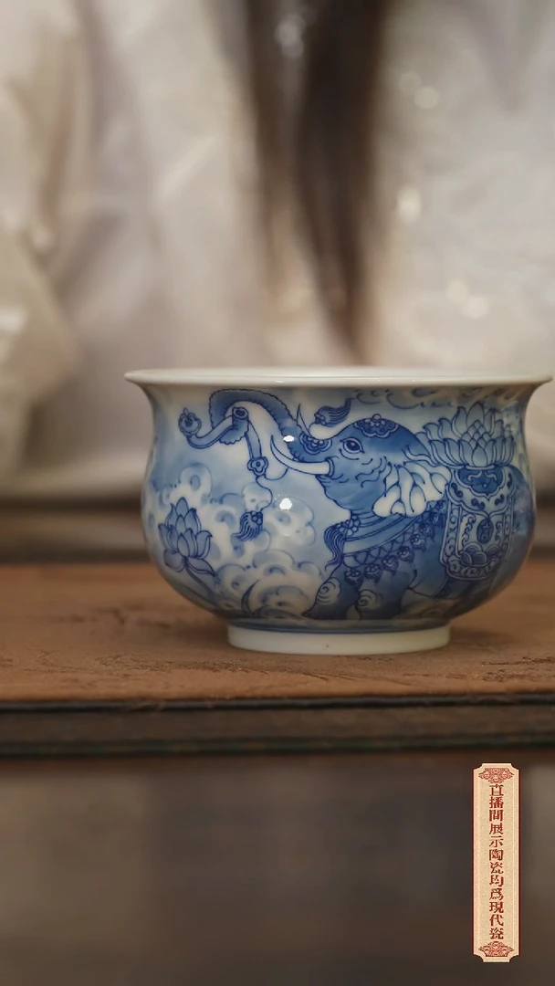 瓷片柴窑青花破价福利  微瑕