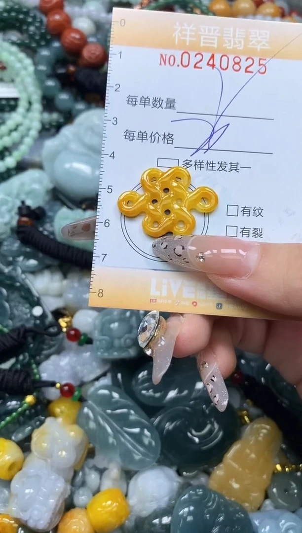 颈饰未镶嵌翡翠闪购0240825