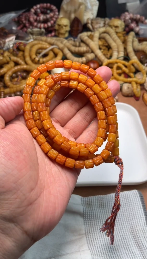 牛骨其他阳****马杂件392 -雕刻百香籽