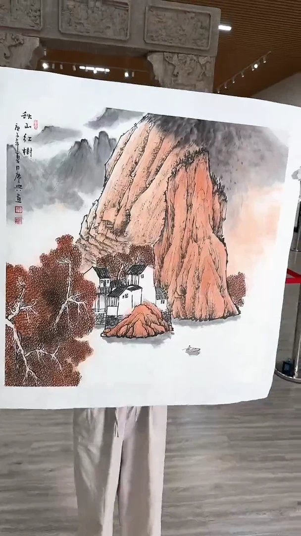 国画11众合艺术馆 李庆兴绘画作品