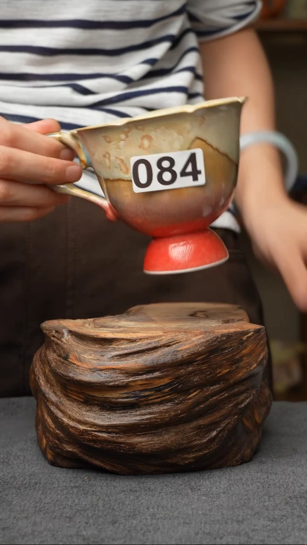 杯子084景德镇手创颜色釉杯（食品级）