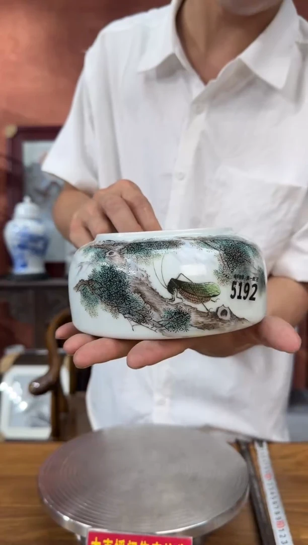 吴义松陶盟手工手绘陶瓷编码：5192