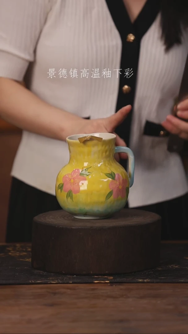 陶瓷景德镇高温釉下手绘陶瓷138
