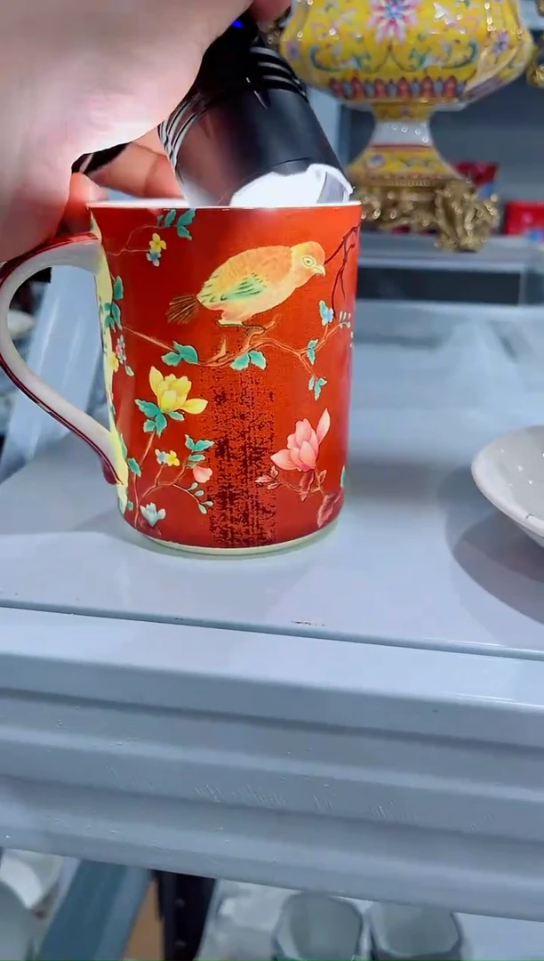 瓷片陶瓷陶瓷瓷片（简装）马克杯