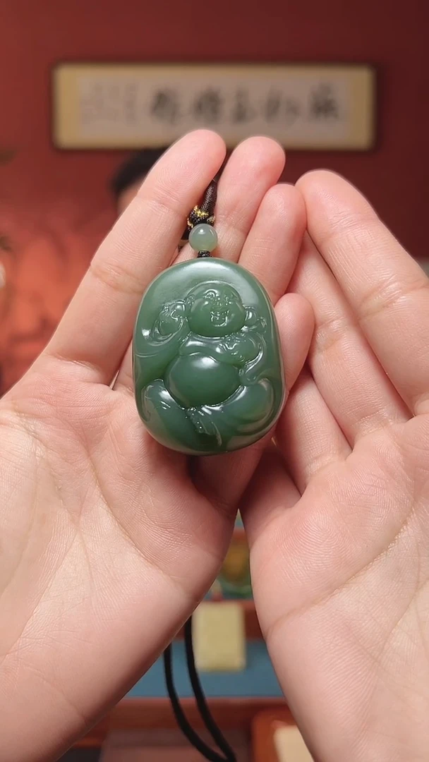 吊坠(不含链)未镶嵌和田玉「****」8