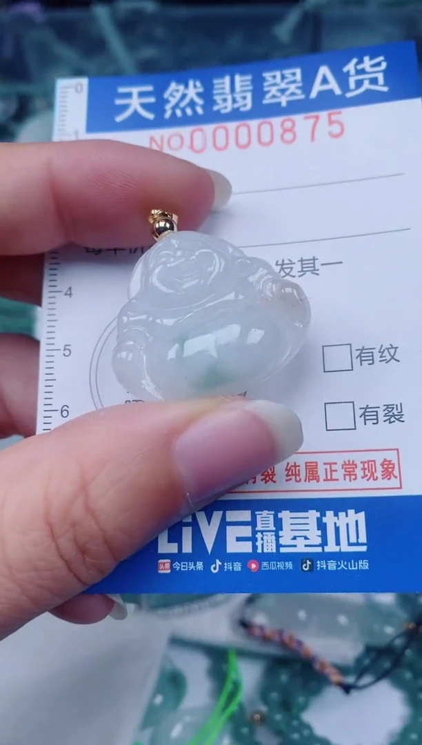 颈饰未镶嵌翡翠00000875