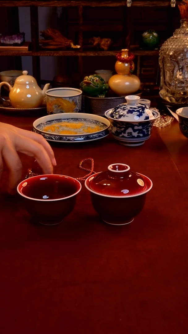 【郎红盖碗+主人杯】