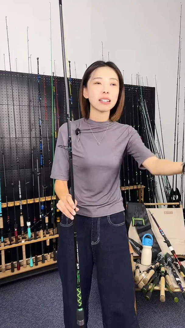 2.7m碳素SURF2.7米直柄（瑕疵尾货竿，没有售后，介意勿拍）