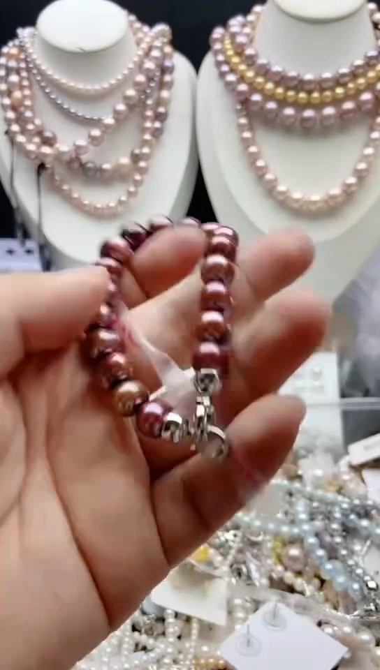 淡水珍珠未镶嵌颈饰1