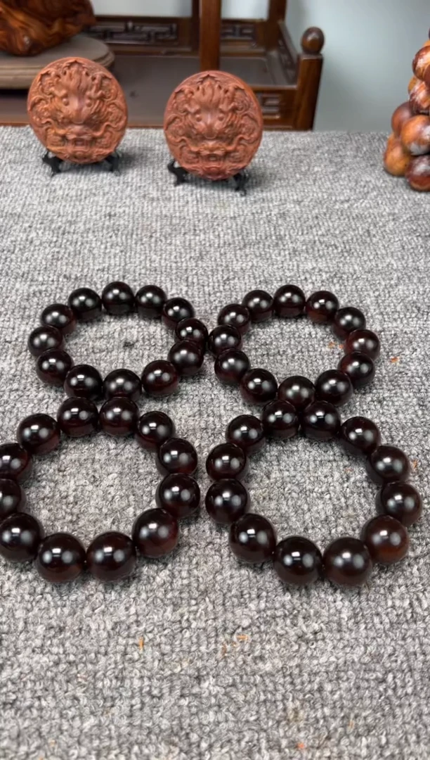 柏木（崖柏）2.0圆珠凤血金 瓷化料 香味浓郁 天花板级