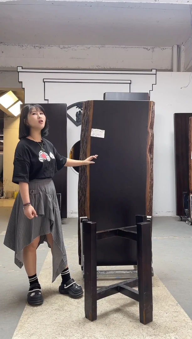 D-24大叶紫檀190*65*7.8加黑三角支架*2