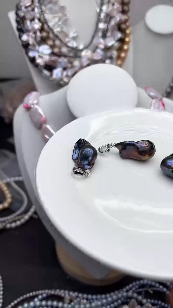 淡水珍珠未镶嵌颈饰2