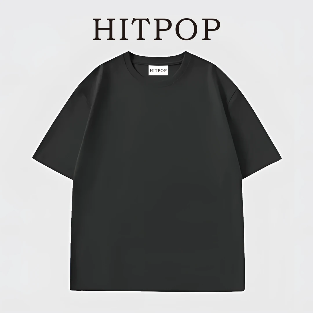 【八家简约】重磅奢品男女同款潮流休闲T恤 YG-031纯棉圆领