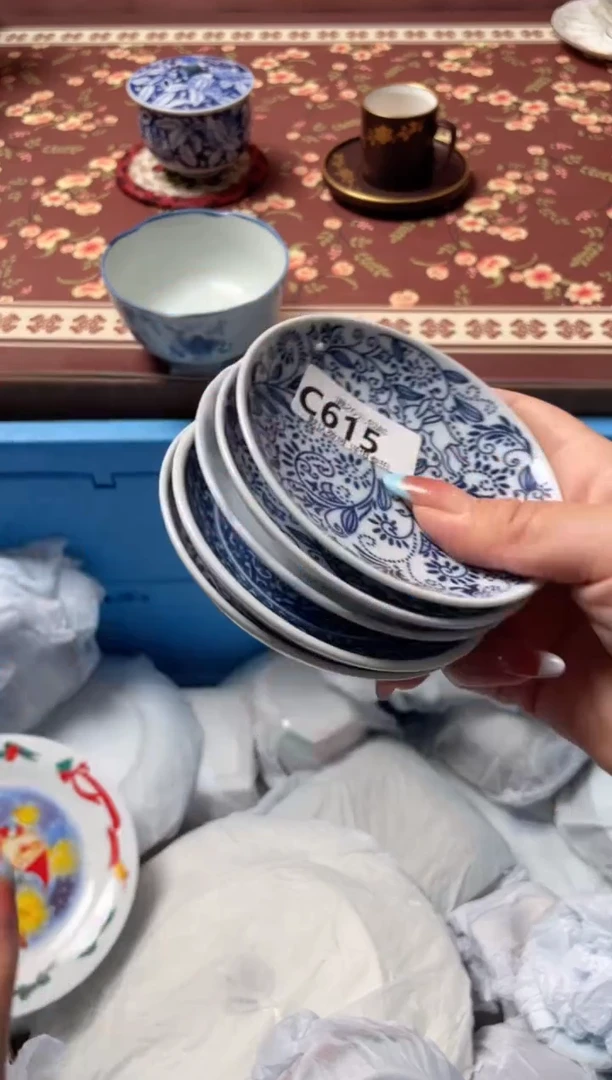 瓷片帕**豆瓷器瓷器C615