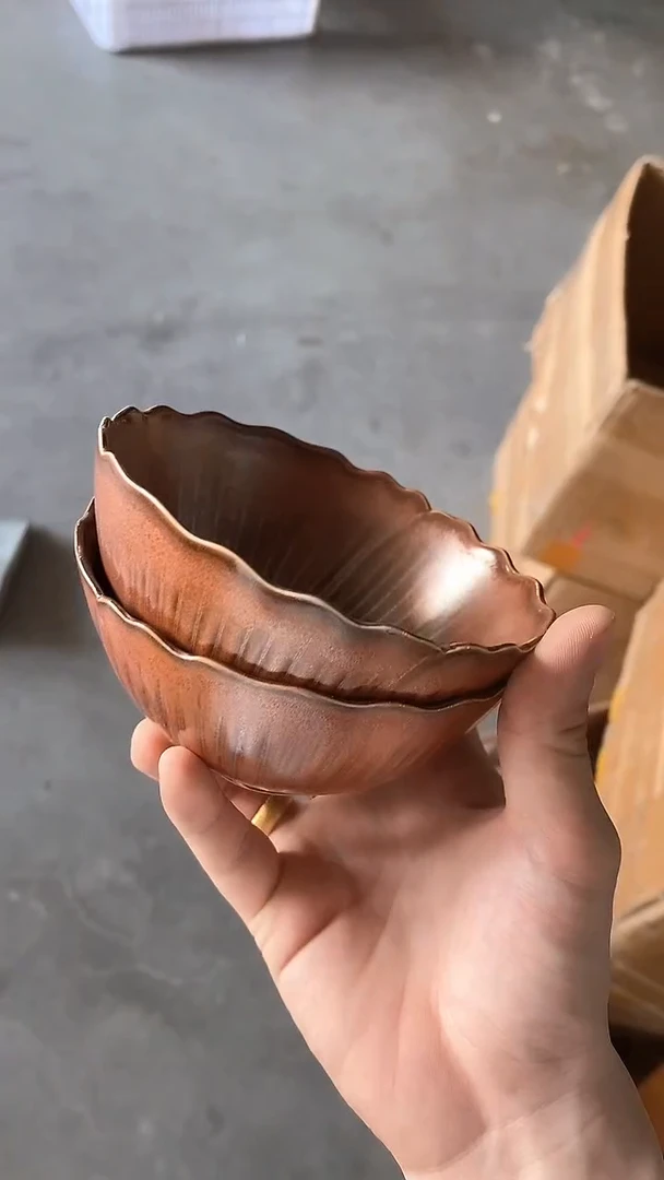 瓷片一对陶瓷茶具茶器