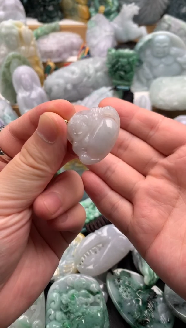 吊坠(不含链)未镶嵌翡翠1