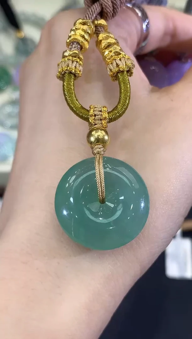 吊坠(不含链)未镶嵌翡翠€****→B153