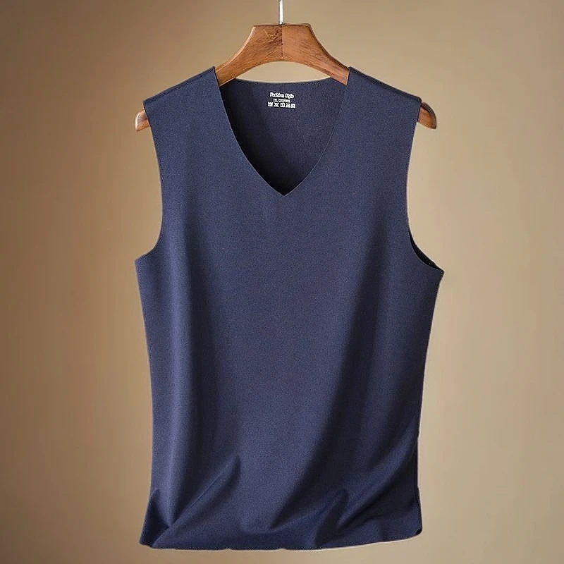 男士【2件装】无痕保暖背心