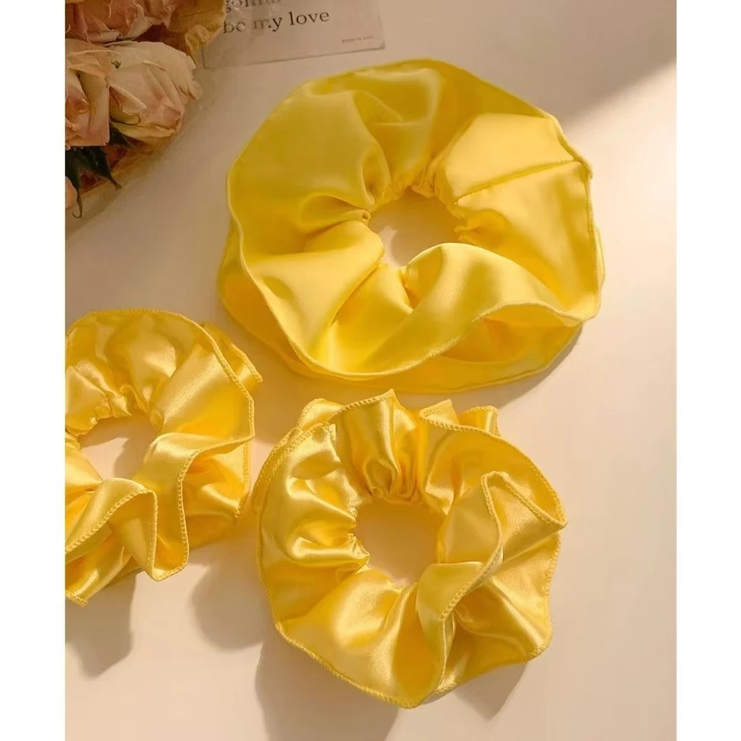 ananstudio卡其色格子（发圈）