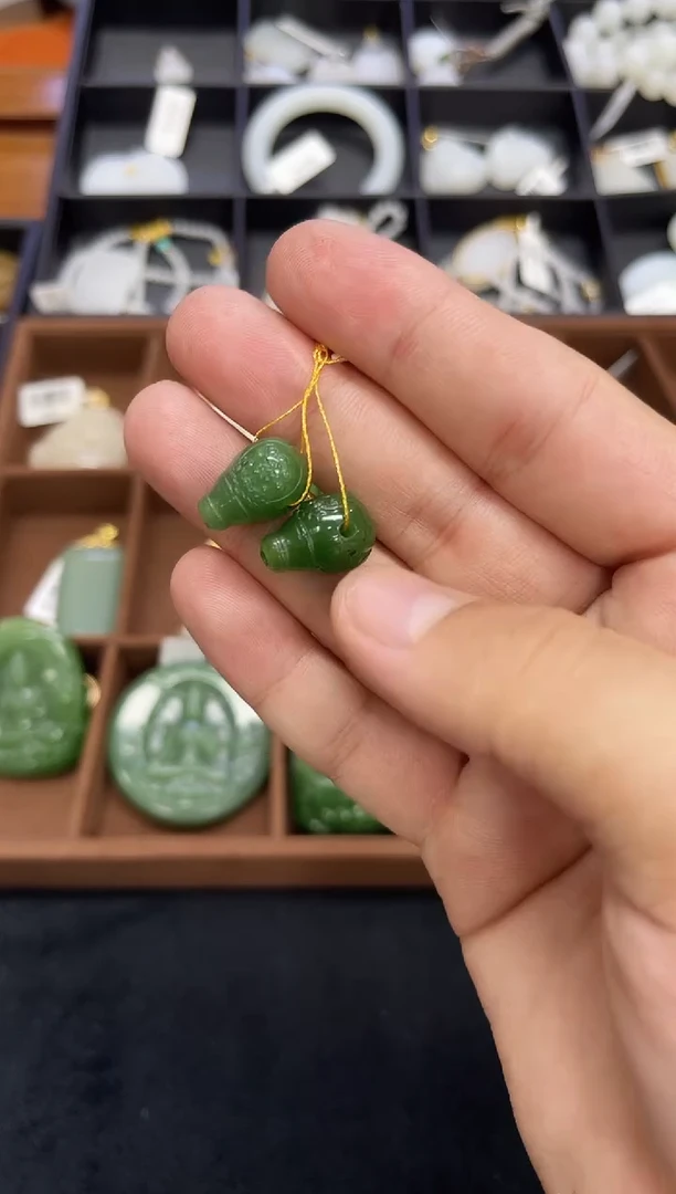 颈饰未镶嵌和田玉小艾多样性发货拍一发一
