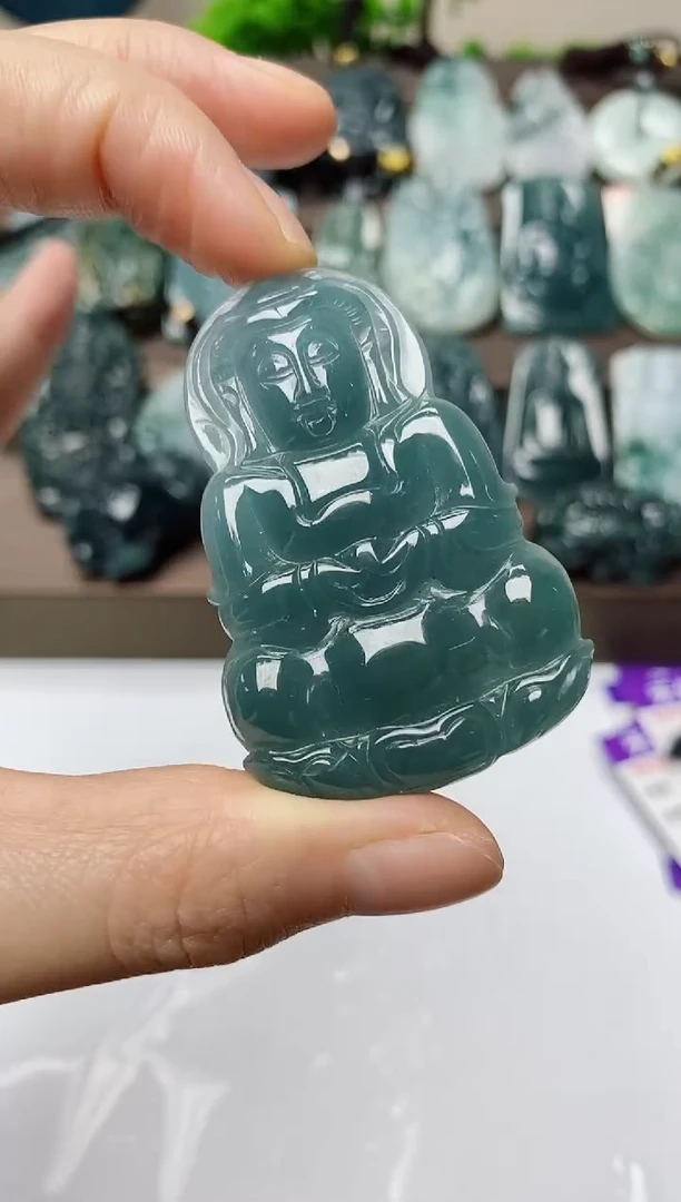 翡翠未镶嵌颈饰多样性一件发货