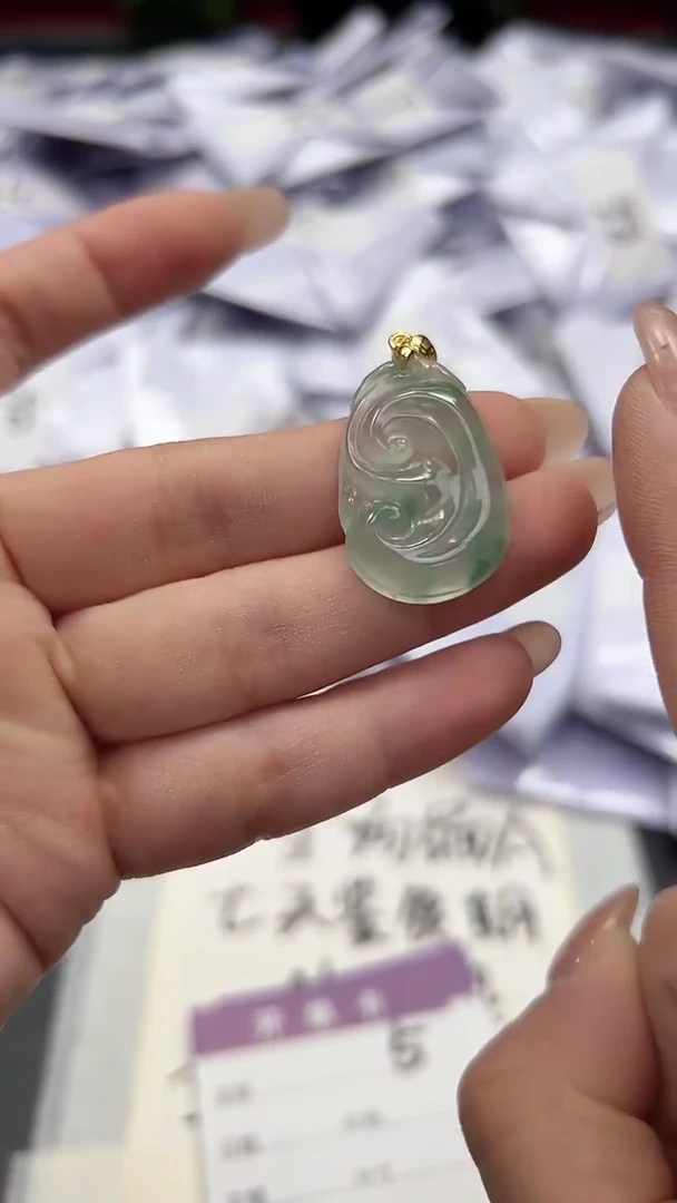 翡翠未镶嵌颈饰高端甄选（一物一图）5