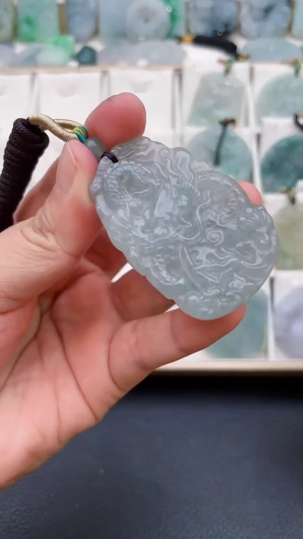 颈饰未镶嵌翡翠天然缅甸翡翠A货169