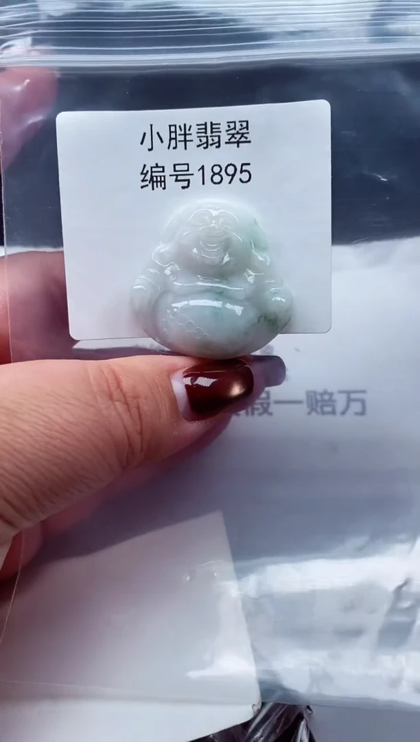 颈饰未镶嵌翡翠缅甸天然A货翡翠1895