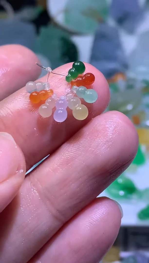 未镶嵌定制翡翠毛货