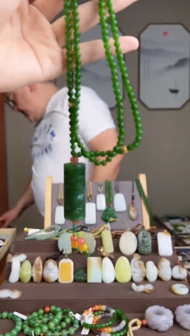 和田玉未镶嵌颈饰多样性发货 拍一单发一个