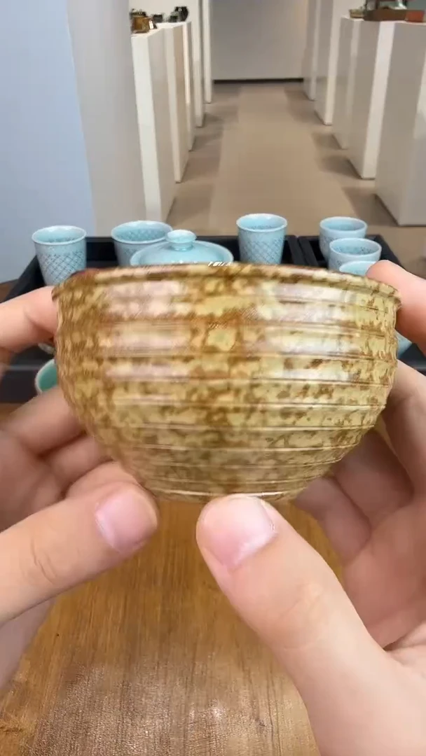 青瓷手工茶器包邮