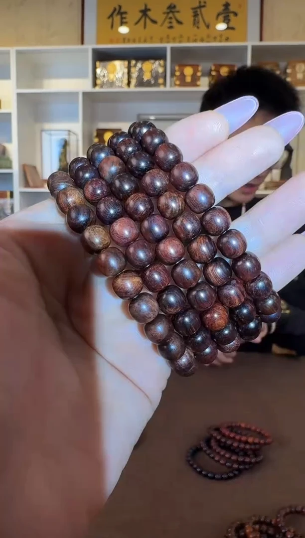 黄花梨/降香黄檀8*8.3 老型单圈手串