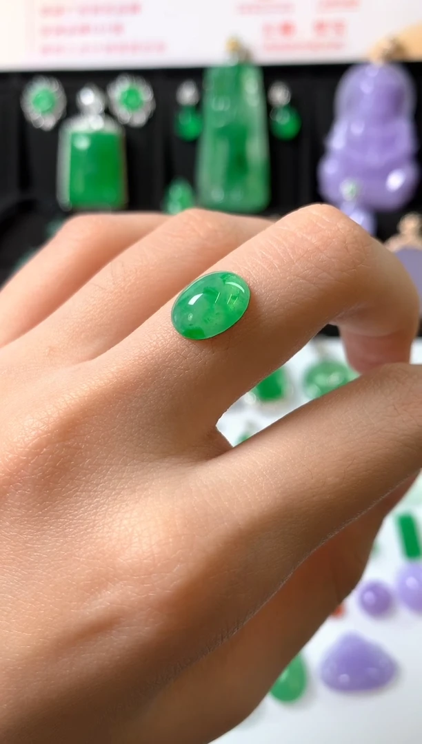 未镶嵌定制翡翠裸石（镶嵌定制）