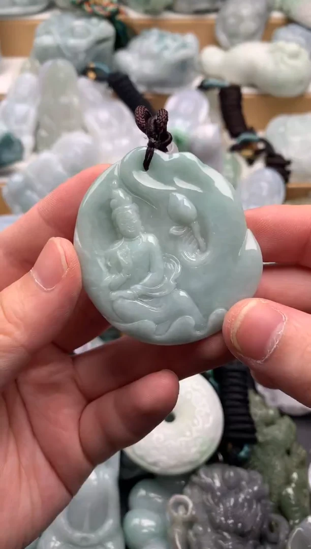吊坠(不含链)未镶嵌翡翠1