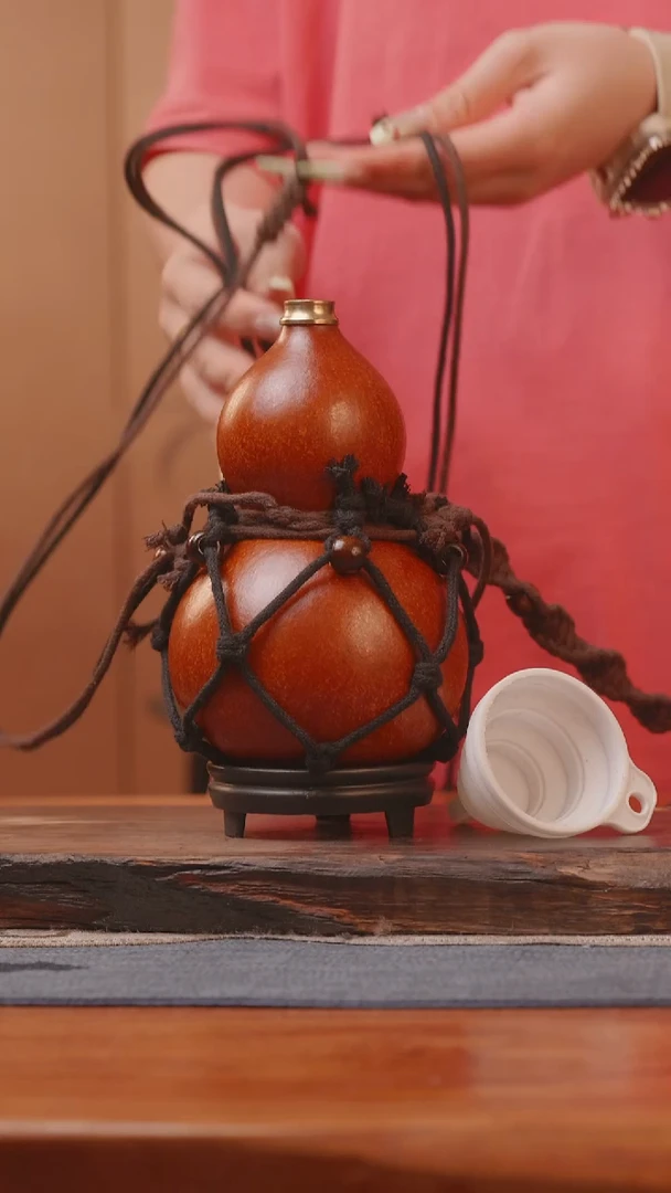 1734号精品大漆葫芦防腐防渗装水茶酒