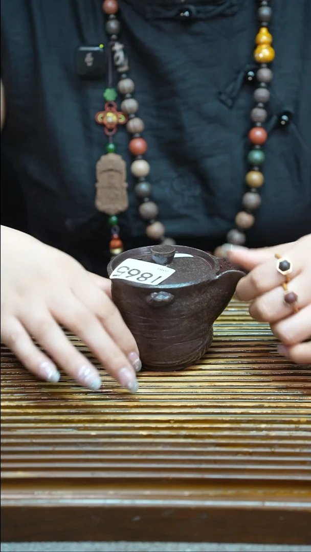 万古烧粗陶手工茶具