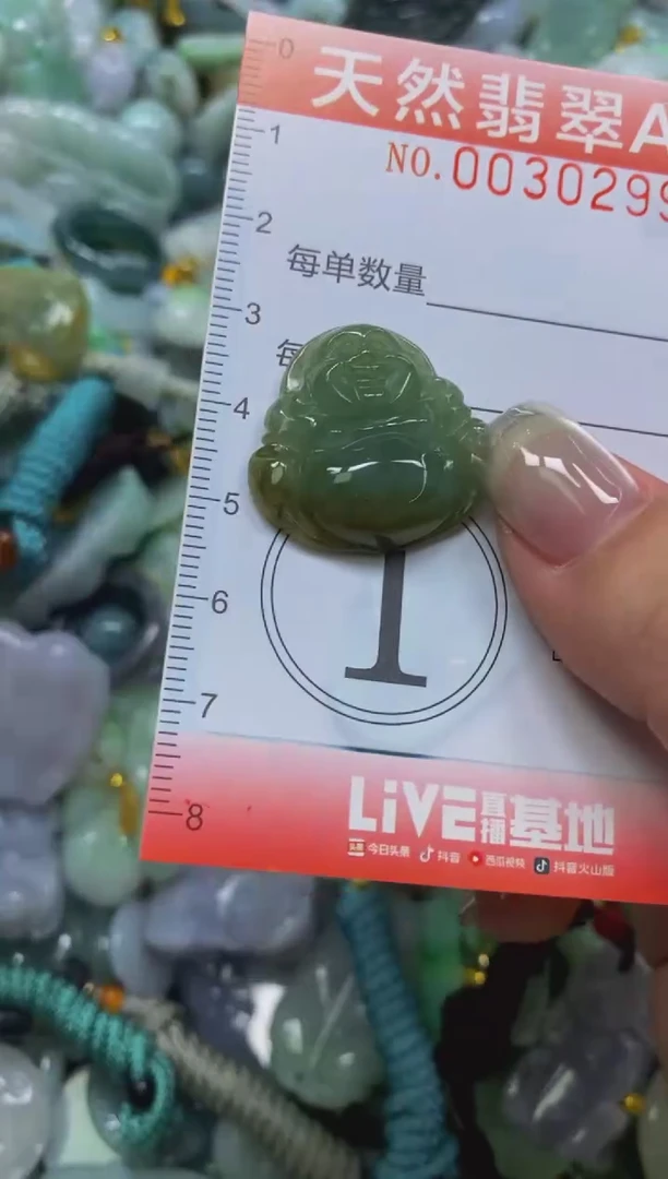 翡翠未镶嵌颈饰闪购0030299