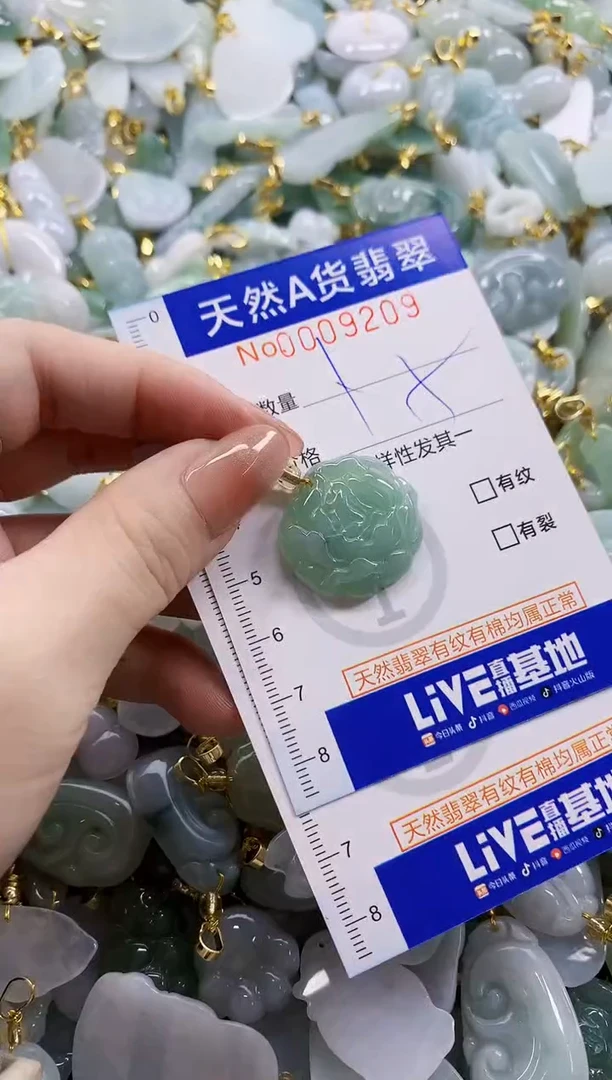 颈饰未镶嵌翡翠天然A货翡翠