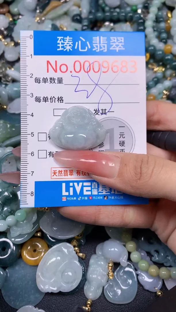 【闪购商品】翡翠颈饰未镶嵌含绳0009683