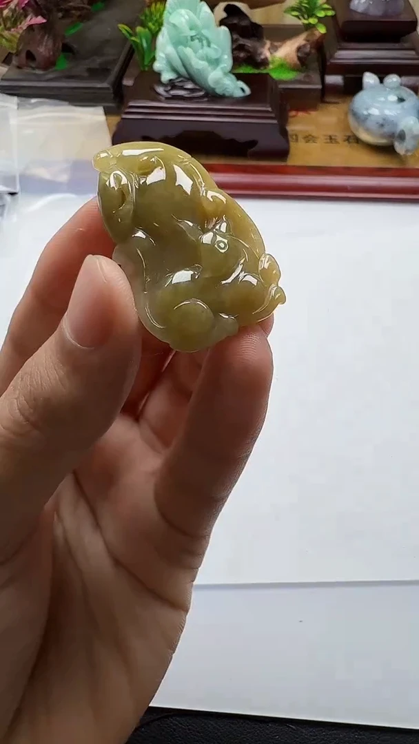 吊坠(不含链)未镶嵌翡翠1