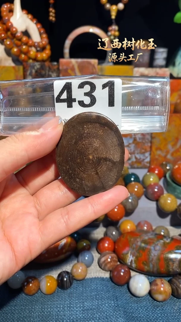 未镶嵌-硅化玉天然北票硅化玉吊坠