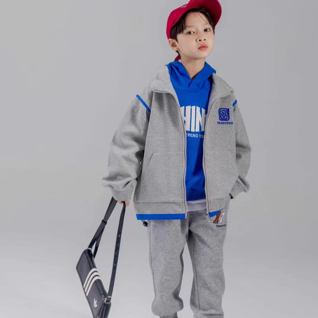 32516高端专享老林家天花板针织外套灰色