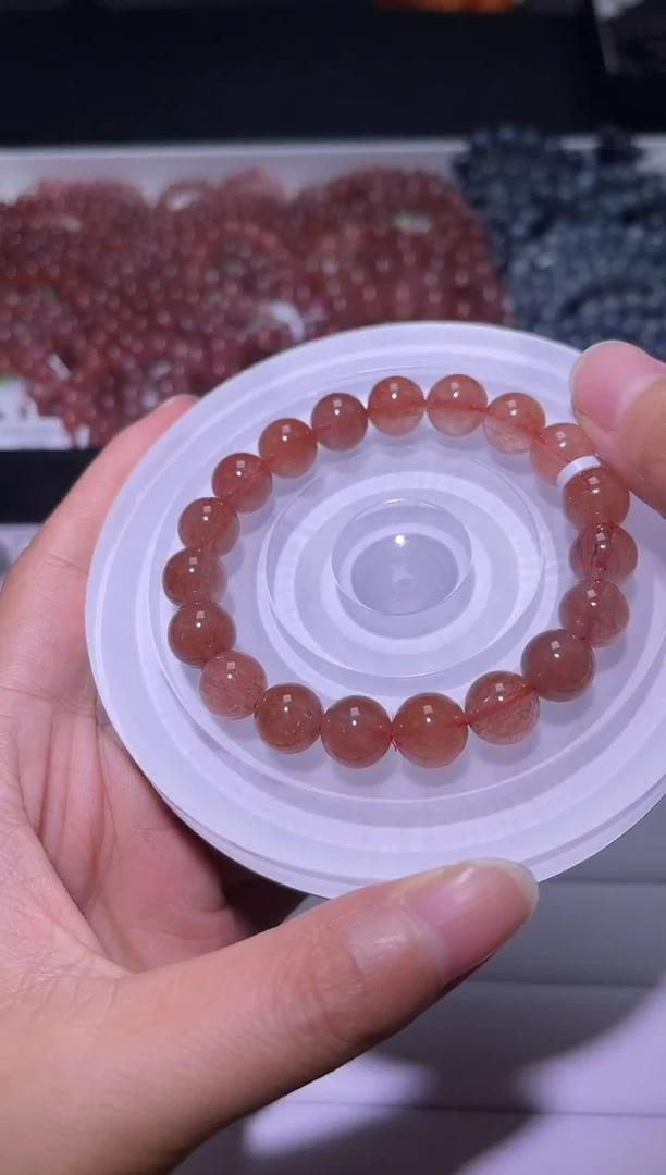 未镶嵌手串水晶J123-10mm兔毛单圈-多样性发其一