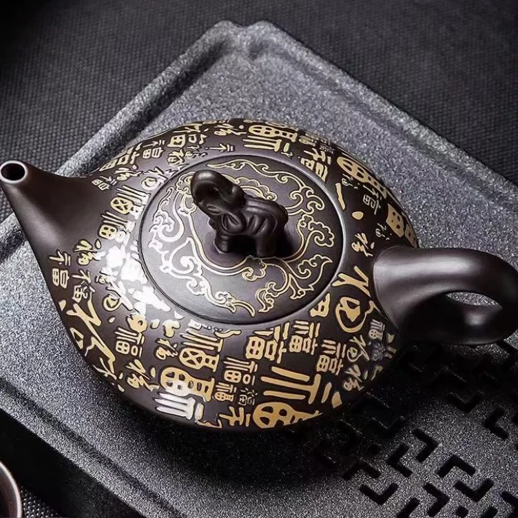 扁壶变色百福凤鸣壶