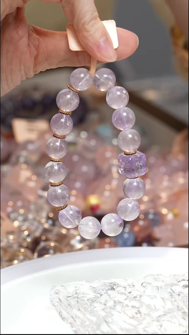 未镶嵌手串水晶紫水晶手串·MM0025OC603L119