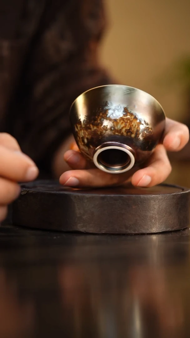 78柴房陶瓷柴烧主人杯