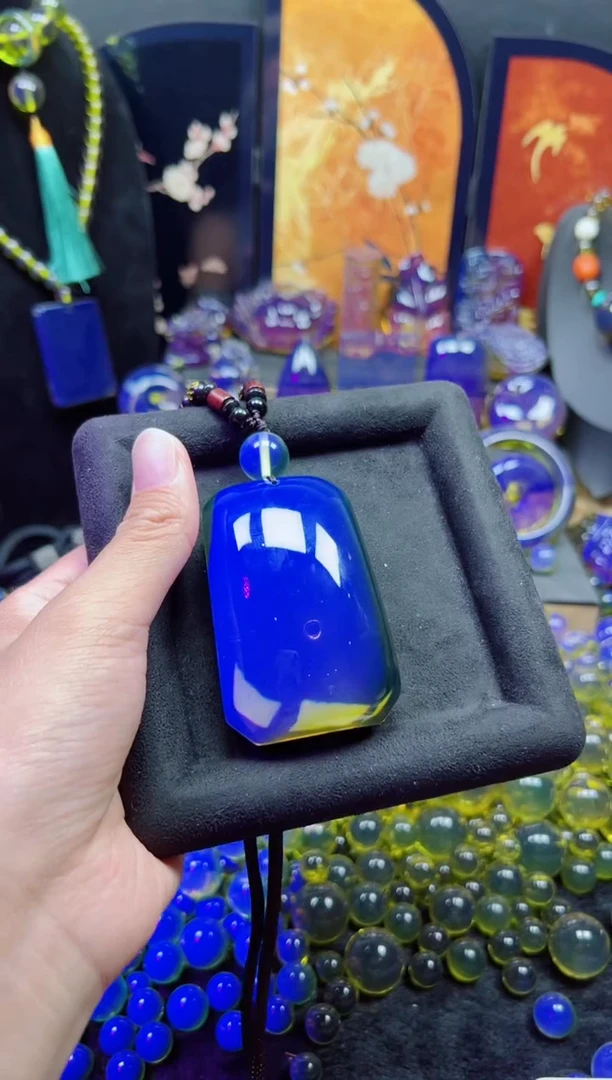 多米尼加净水蓝大号弧形无事牌