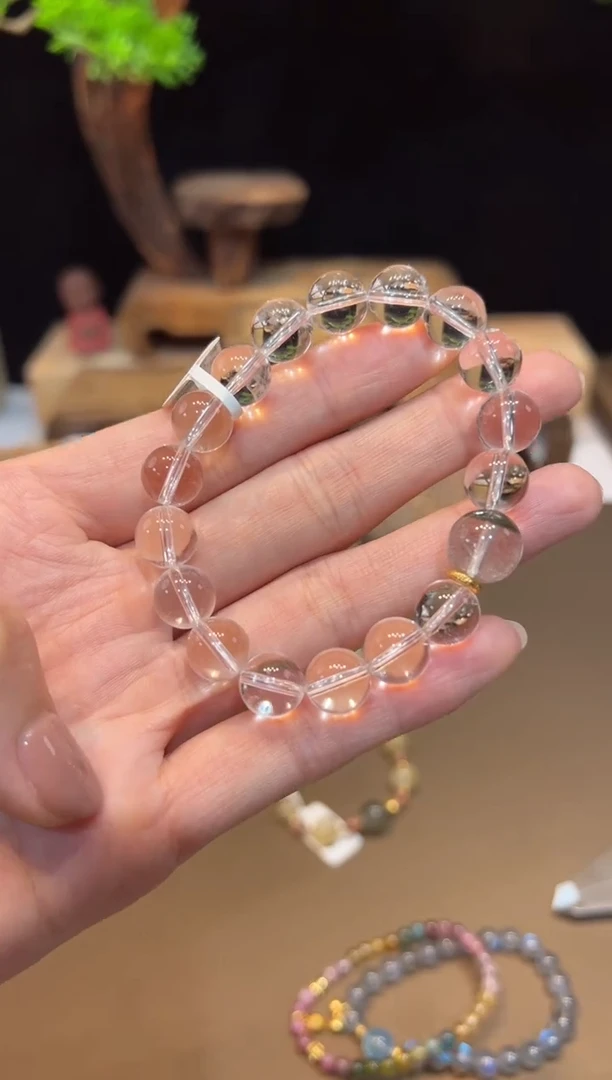 水晶手链未镶嵌手饰@@