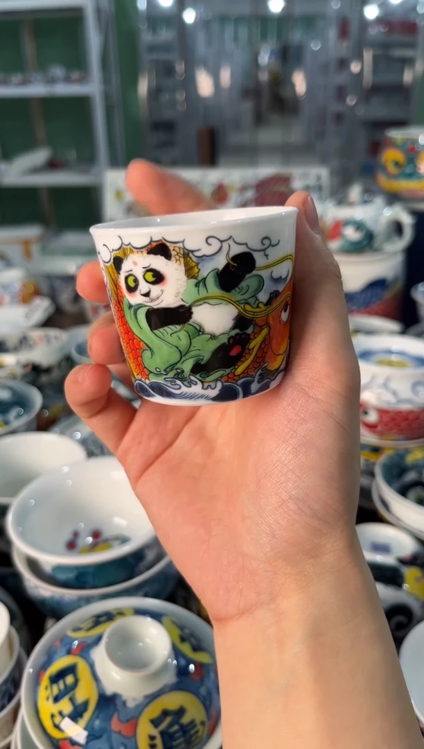 陶瓷昨明景德镇陶瓷：杯子